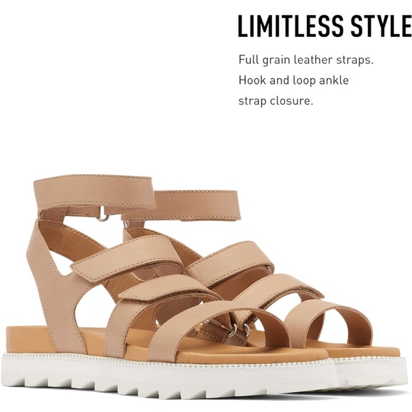 Sorel Shoes | Sorel Roaming Multi Strap Sandal- Honest Beige - Picture 2 of 9